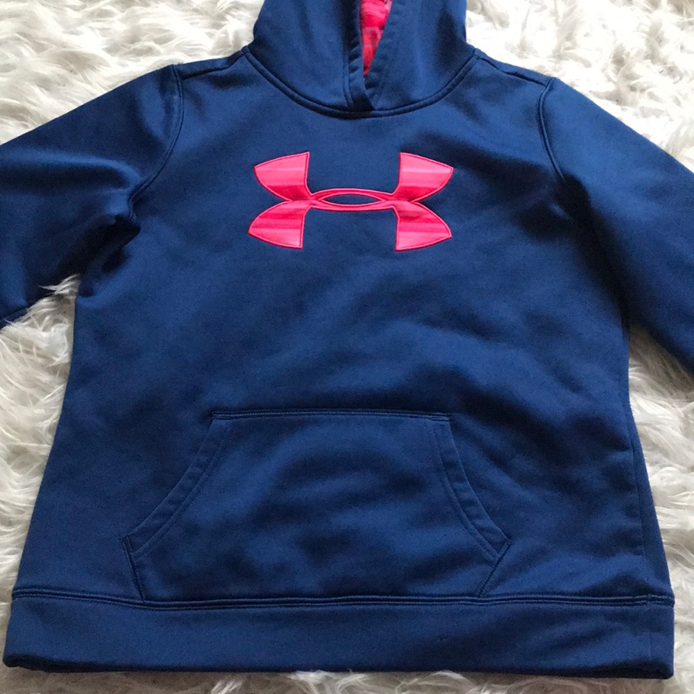 Fleece lined Under Armour hoodie.